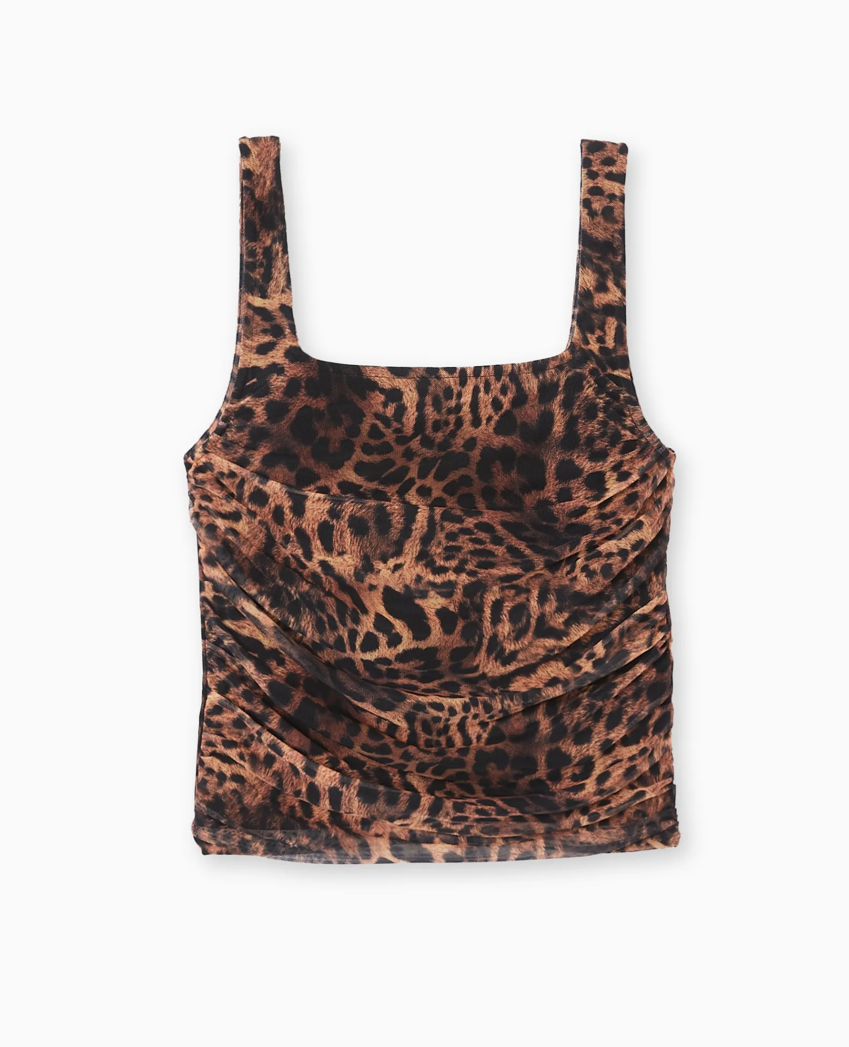 Pimkie Toute La Collection|T-Shirt Et Top^Débardeur En Mesh Motif Léopard -