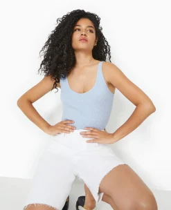 Pimkie Toute La Collection|T-Shirt Et Top^Débardeur Maille Côtelée Col V -