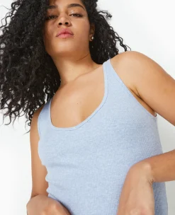 Pimkie Toute La Collection|T-Shirt Et Top^Débardeur Maille Côtelée Col V -