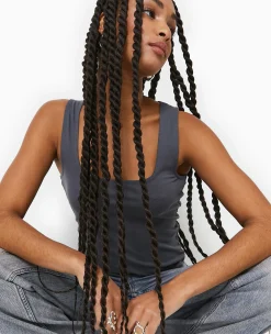 Pimkie T-Shirt Et Top^Débardeur Stretch Encolure Carrée -