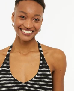 Pimkie Toute La Collection|Pull Et Gilet^Dos-nu En Maille Tricot Rayée -