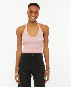 Pimkie Pull Et Gilet|T-Shirt Et Top^Dos-nu En Maille Tricot Rayée -