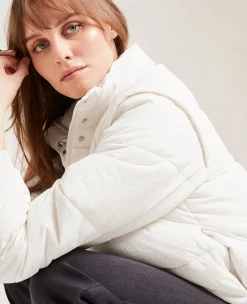 Pimkie Manteau Et Blouson^Doudoune Courte Effet Froissé -