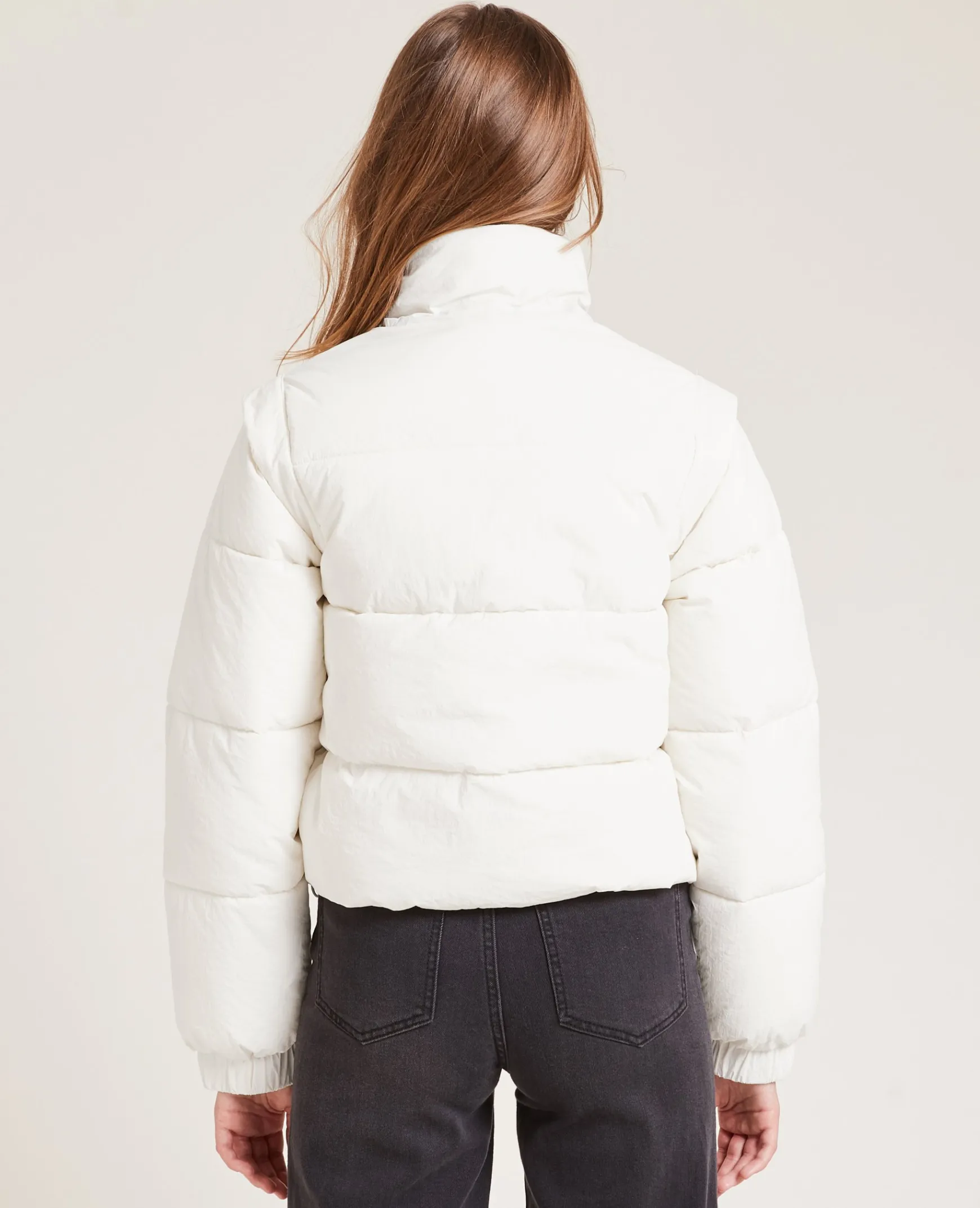 Pimkie Manteau Et Blouson^Doudoune Courte Effet Froissé -