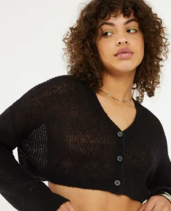 Pimkie Pull Et Gilet^Gilet Court En Maille Transparente -