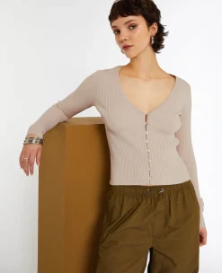 Pimkie Pull Et Gilet^Gilet Fin En Maille Côtelée -
