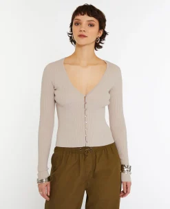 Pimkie Pull Et Gilet^Gilet Fin En Maille Côtelée -