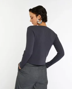 Pimkie Pull Et Gilet^Gilet Fin En Maille Côtelée -