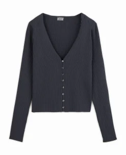 Pimkie Pull Et Gilet^Gilet Fin En Maille Côtelée -
