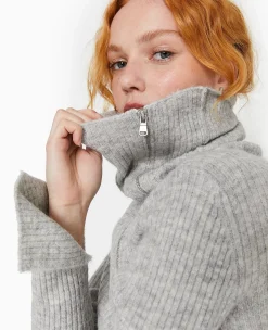 Pimkie Pull Et Gilet^Gilet Zippé En Maille Côtelée -