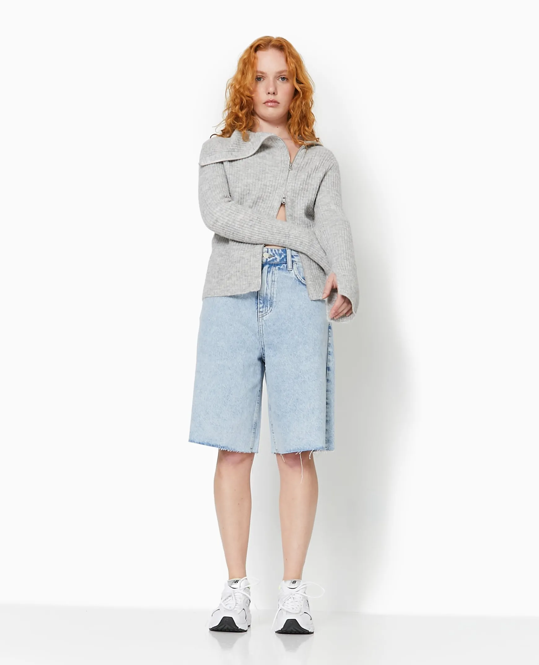 Pimkie Pull Et Gilet^Gilet Zippé En Maille Côtelée -