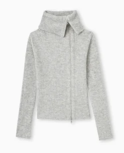 Pimkie Pull Et Gilet^Gilet Zippé En Maille Côtelée -
