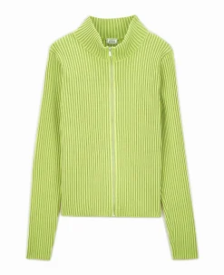 Pimkie Pull Et Gilet^Gilet Zippé Maille Effet Rayé -