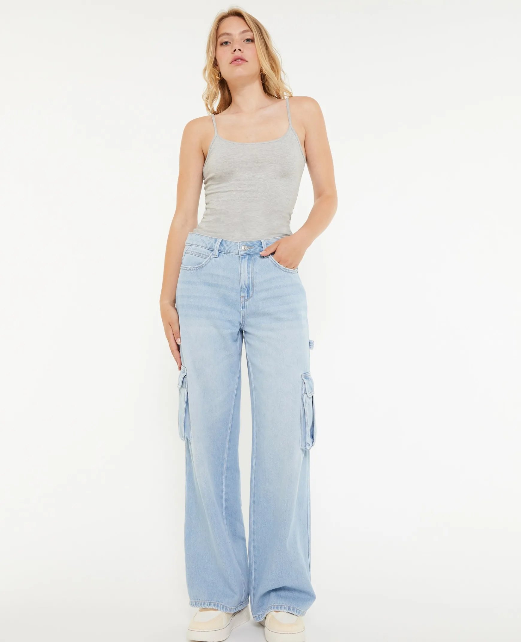 Pimkie Pimkie Positive|Pantalon^Jean Cargo Large -