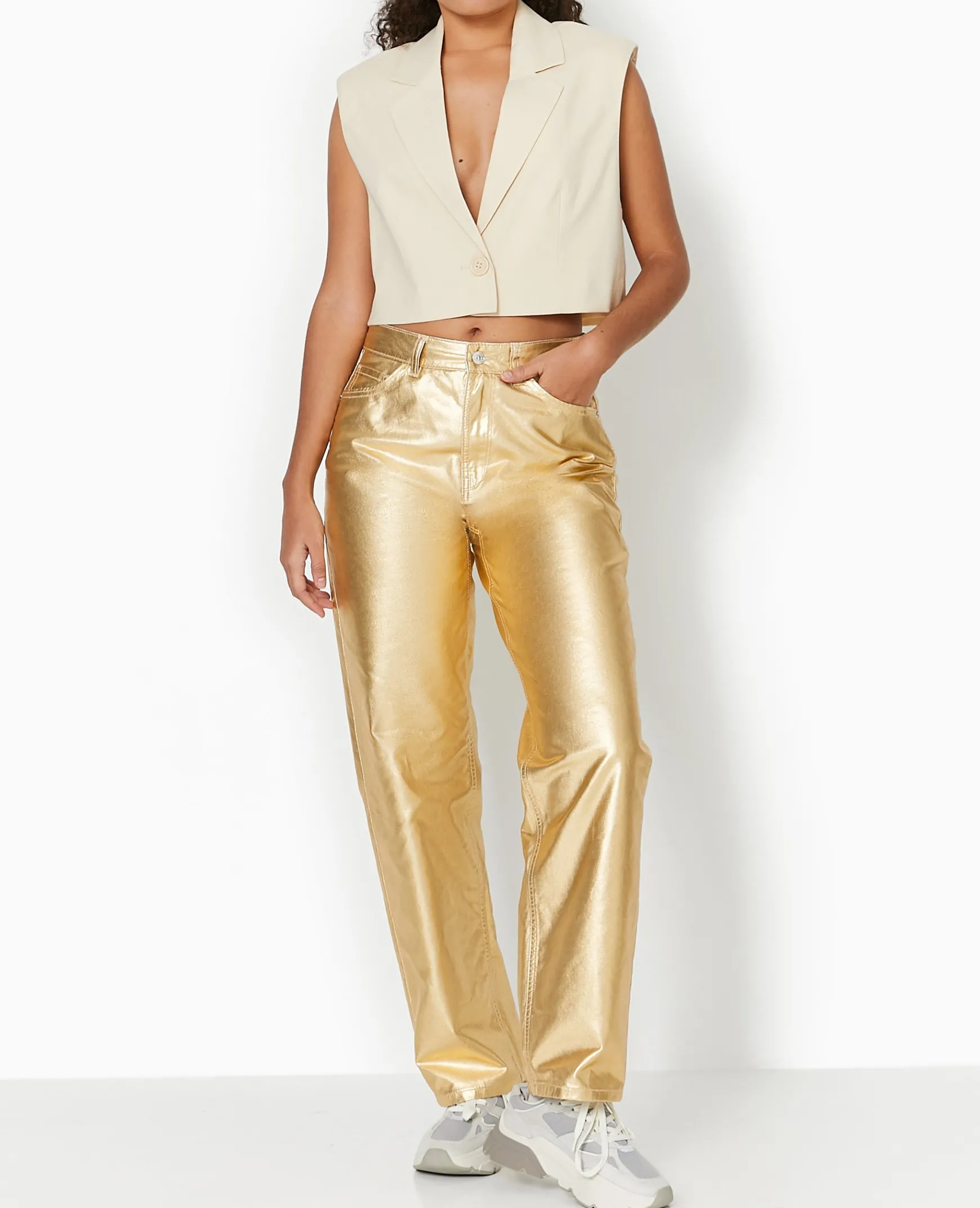 Pimkie Pimkie Positive|Jean^Jean Droit Taille Haute -