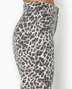 Pimkie Toute La Collection|Jean^Jean Droit Taille Haute Motif Léopard -