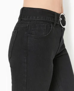 Pimkie Pimkie Positive|Jean^Jean Flare Taille Basse Avec Ceinture -