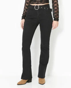 Pimkie Pimkie Positive|Jean^Jean Flare Taille Basse Avec Ceinture -