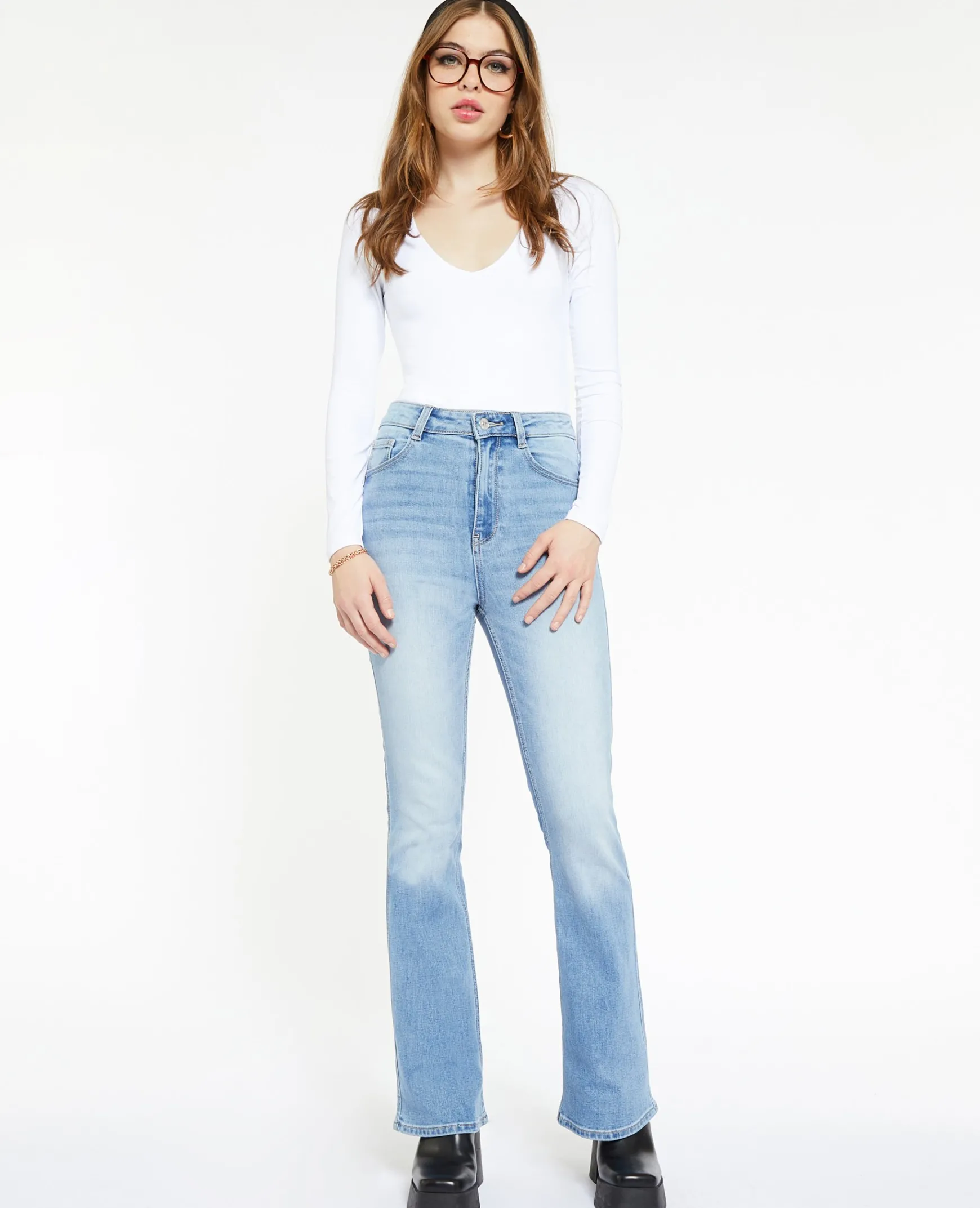 Pimkie Pimkie Positive|Jean^Jean Flare Taille Haute -