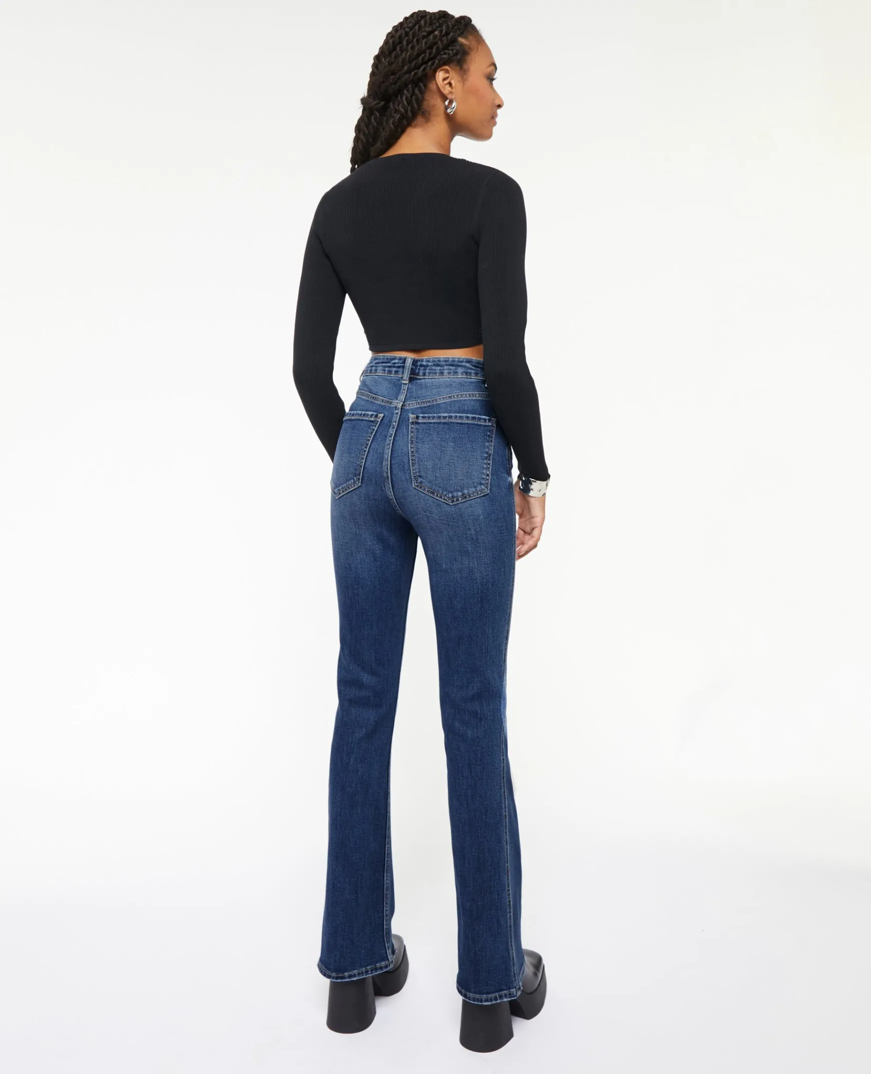 Pimkie Toute La Collection|Pimkie Positive^Jean Flare Taille Haute -