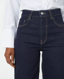 Pimkie Toute La Collection|Jean^Jean Flare Taille Haute Avec Bas Coupés -