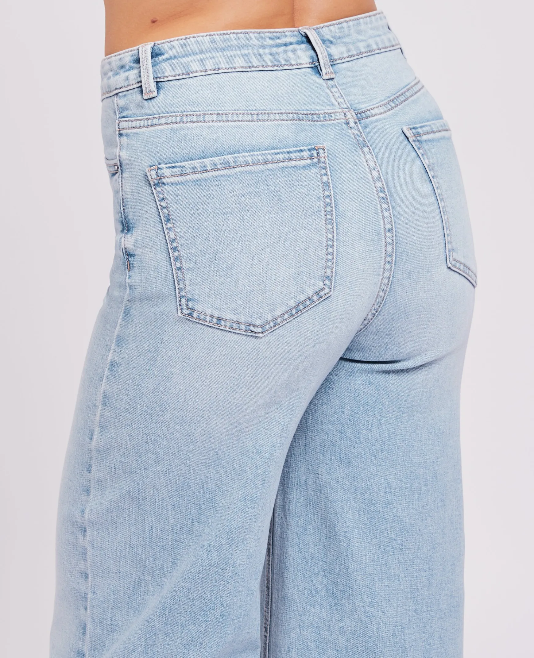 Pimkie Jean|Pimkie Positive^Jean Large Effet Délavé -