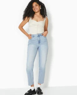Pimkie Toute La Collection|Pimkie Positive^Jean Mom Taille Haute -