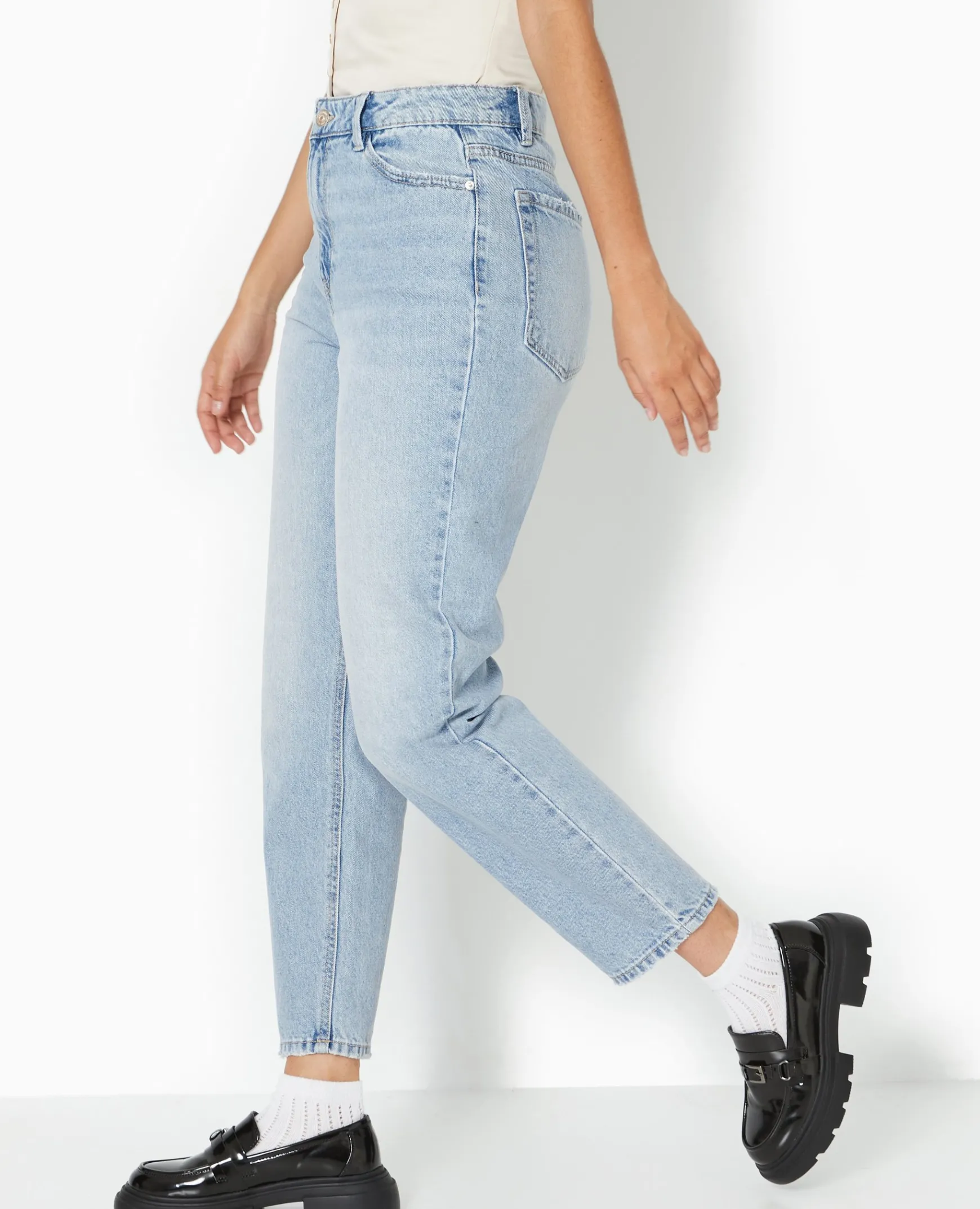 Pimkie Toute La Collection|Pimkie Positive^Jean Mom Taille Haute -