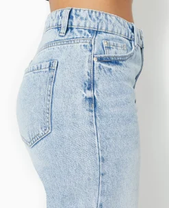 Pimkie Toute La Collection|Pimkie Positive^Jean Mom Taille Haute Destroy -
