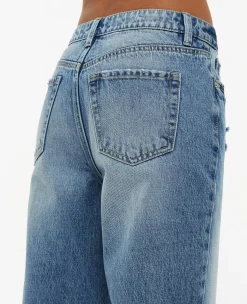 Pimkie Pimkie Positive|Jean^Jean Mom Taille Haute Trashé -