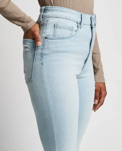 Pimkie Jean^Jean Skinny Taille Haute Trashé -