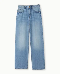 Pimkie Pimkie Positive|Jean^Jean Wide Taille Haute - Bleu