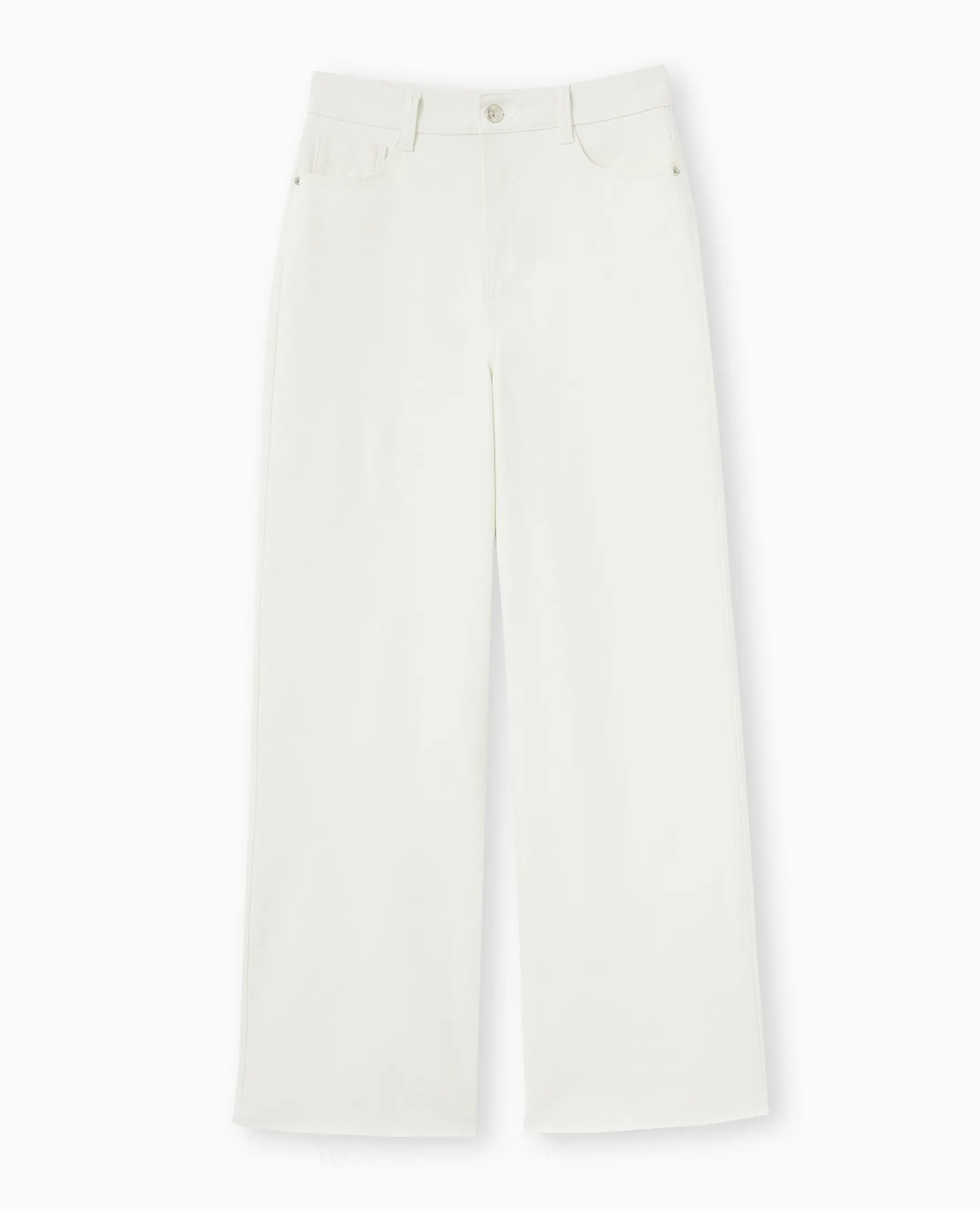 Pimkie Pimkie Positive|Jean^Jean Wide Taille Haute Bas Coupés -