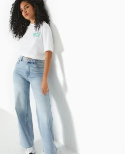Pimkie Toute La Collection|Jean^Jean Wide Taille Haute Bas Coupés -