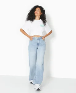Pimkie Toute La Collection|Jean^Jean Wide Taille Haute Bas Coupés -