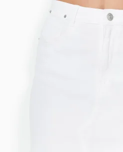 Pimkie Pimkie Positive|Jupe^Jupe Courte En Jean Avec Bas Coupé -