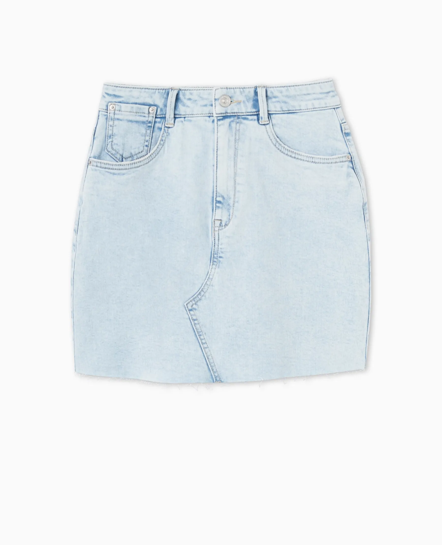 Pimkie Pimkie Positive|Jupe^Jupe Courte En Jean Stretch -