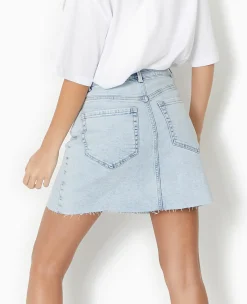 Pimkie Pimkie Positive|Jupe^Jupe Courte En Jean Stretch -