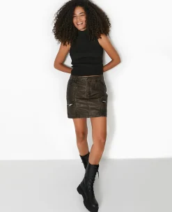 Pimkie Jupe^Jupe Courte En Simili -