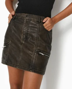 Pimkie Jupe^Jupe Courte En Simili -