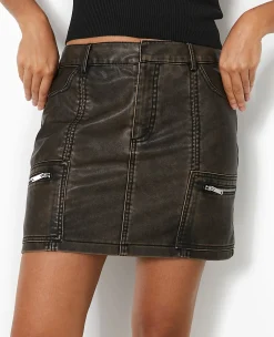 Pimkie Jupe^Jupe Courte En Simili -