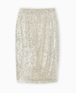 Pimkie Toute La Collection|Ensembles^Jupe Droite Avec Sequins Longueur Genoux -