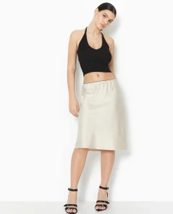 Pimkie Jupe^Jupe En Satin Longueur Genoux -