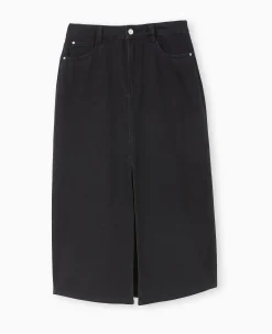 Pimkie Jupe^Jupe Longue En Jean Avec Fentes -