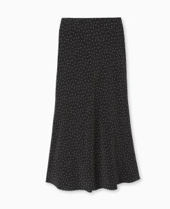 Pimkie Toute La Collection|Jupe^Jupe Longue En Tissu Fluide Motif Pois -