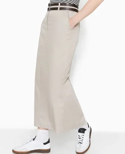 Pimkie Jupe^Jupe Longue En Toile Avec Ceintures -