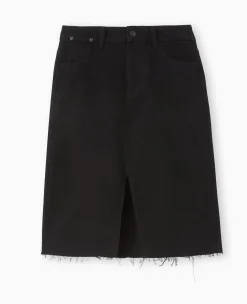 Pimkie Toute La Collection|Pimkie Positive^Jupe Midi En Jean Bas Coupés -