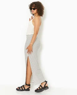 Pimkie Toute La Collection|Ensembles^Jupe Tube Longue En Maille Rayée -