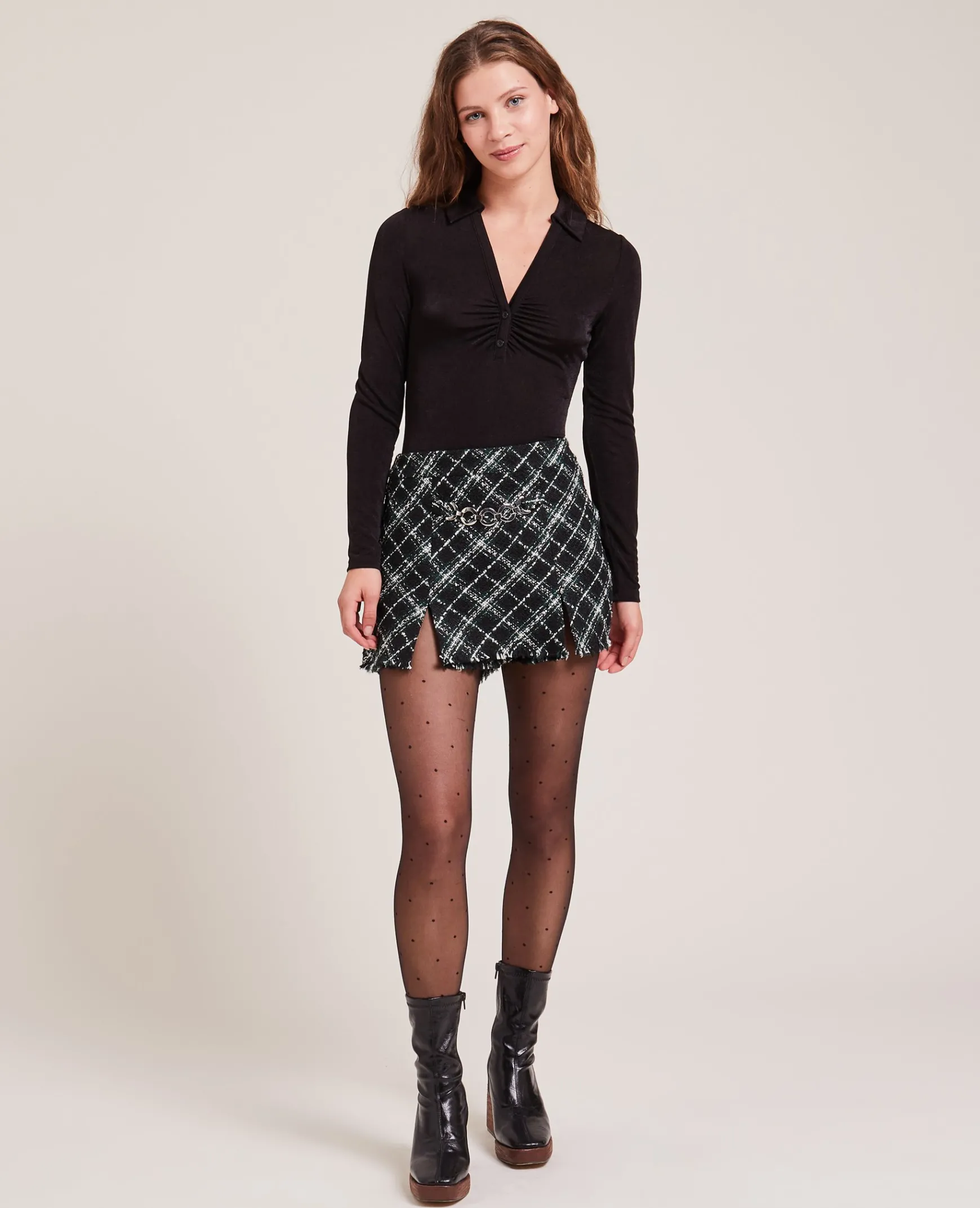Pimkie Jupe^Jupe-short En Tweed -