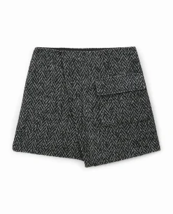 Pimkie Jupe|Ensembles^Jupe-short En Tweed Avec Poche -